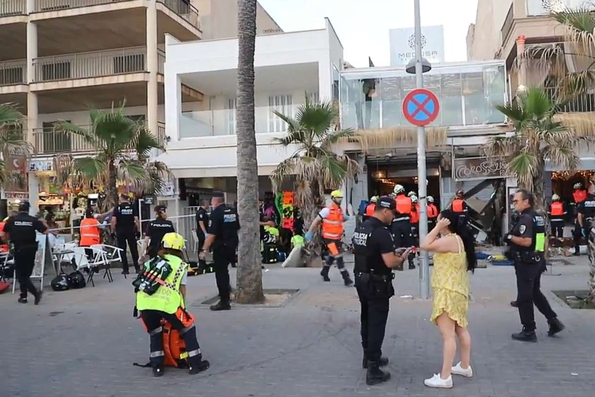 Schreckliche Tragödie auf Mallorca: Vier Tote und zahlreiche Verletzte nach Einsturz eines Restaurants