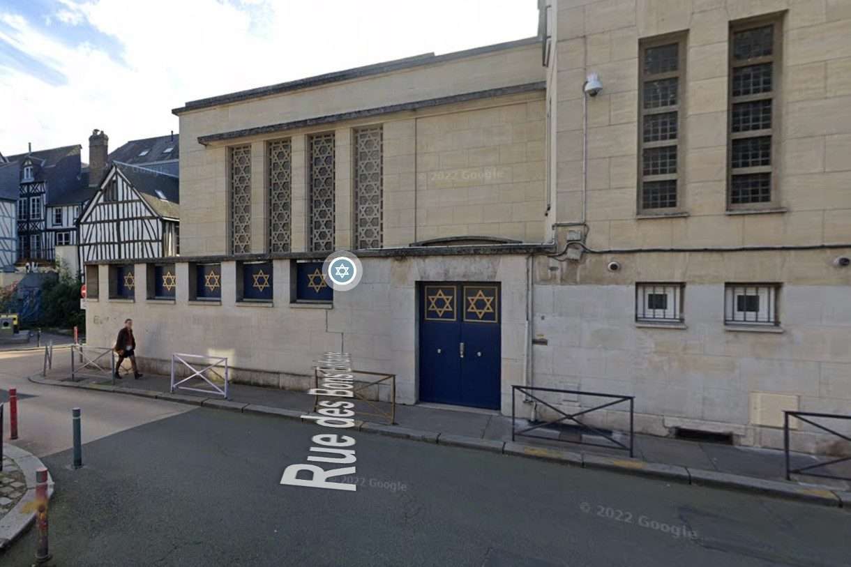 Mann droht, die Synagoge von Rouen in Brand zu setzen – von der Polizei getötet