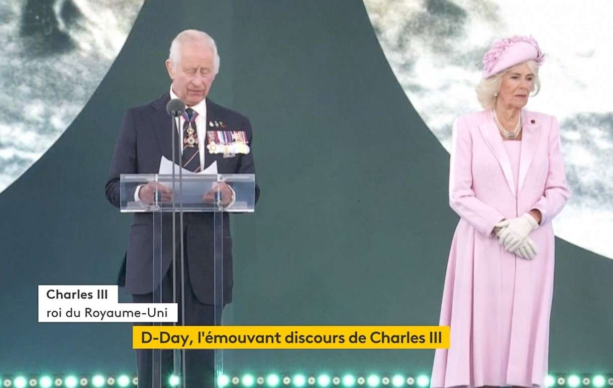 80 Jahre nach der Landung in der Normandie: Charles III. hält bewegende Rede