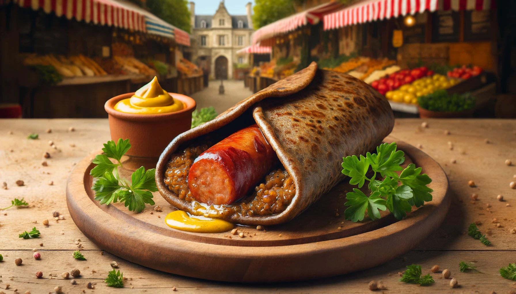 Galette-Saucisse: Ein traditionelles bretonisches Festmahl