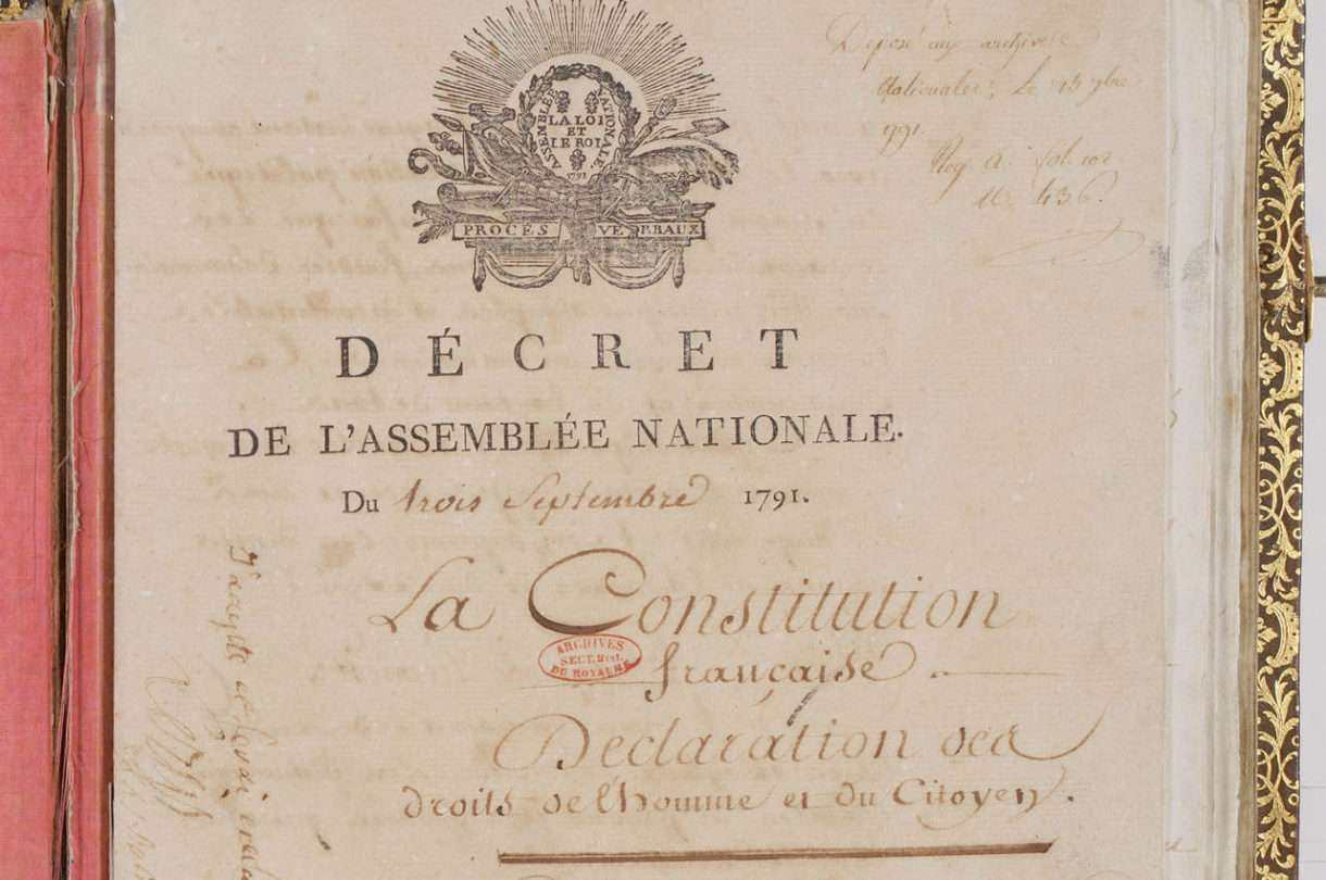 Die Geburt der Freiheit: Die Erste Französische Verfassung von 1791