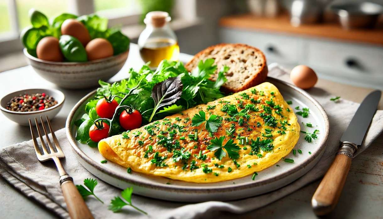 Omelette-aux-Herbes