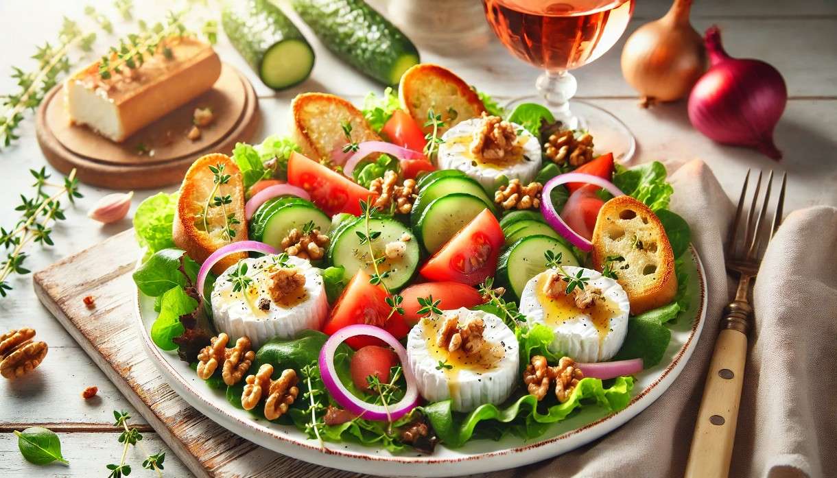 Salade-de-Chevre-chaud
