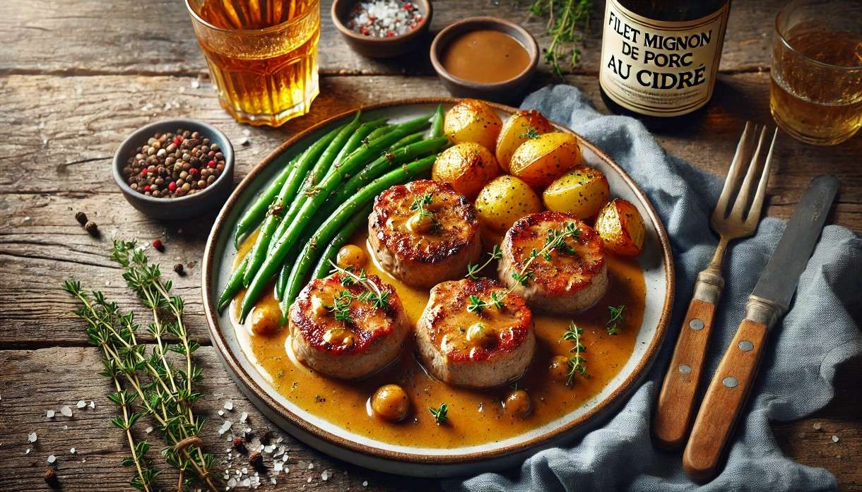 Filet Mignon de Porc au Cidre: Noch ein Klassiker der bretonischen Küche