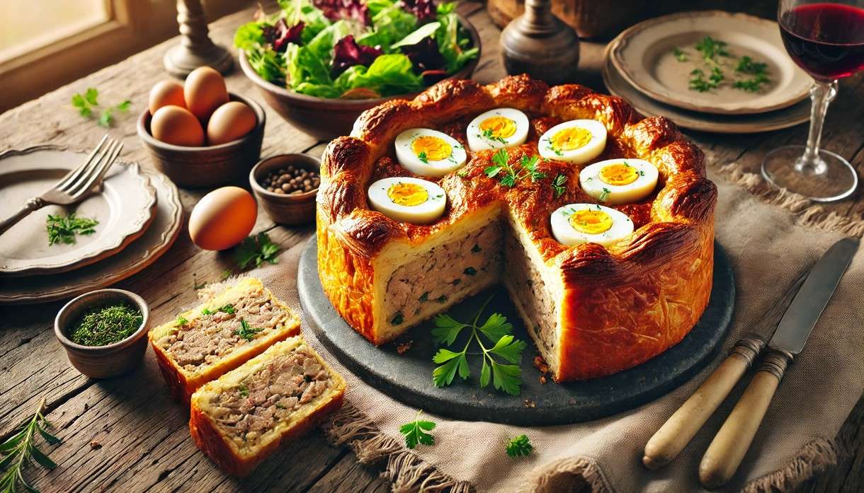 Le Pâté de Pâques: Eine Oster-Tradition aus der Region Indre