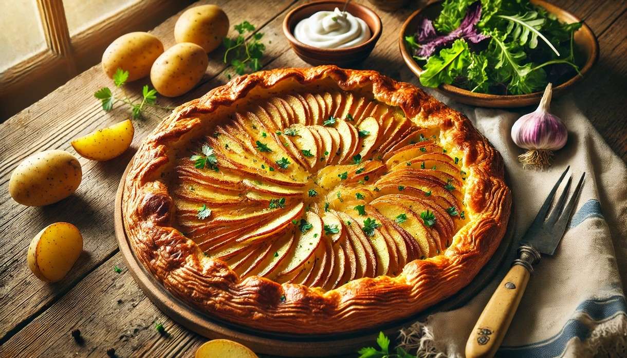 Galette de Pommes de Terre aus der Region Indre: Tradition auf dem Teller