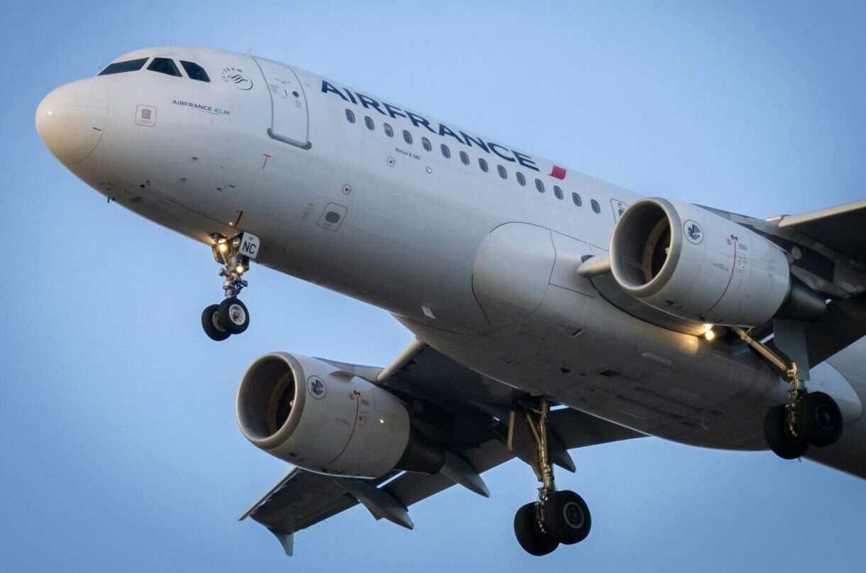 Flugzeug-Air-France