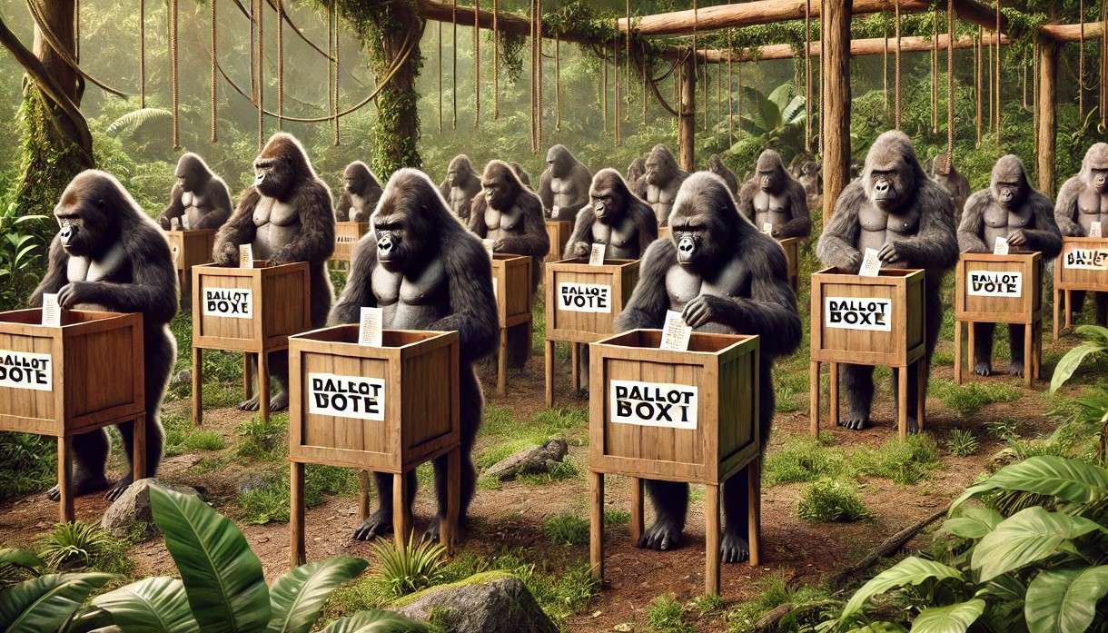 Demokratie in der Tierwelt – Ein Blick auf die Gorillas in Zentralafrika und unsere Gesellschaft