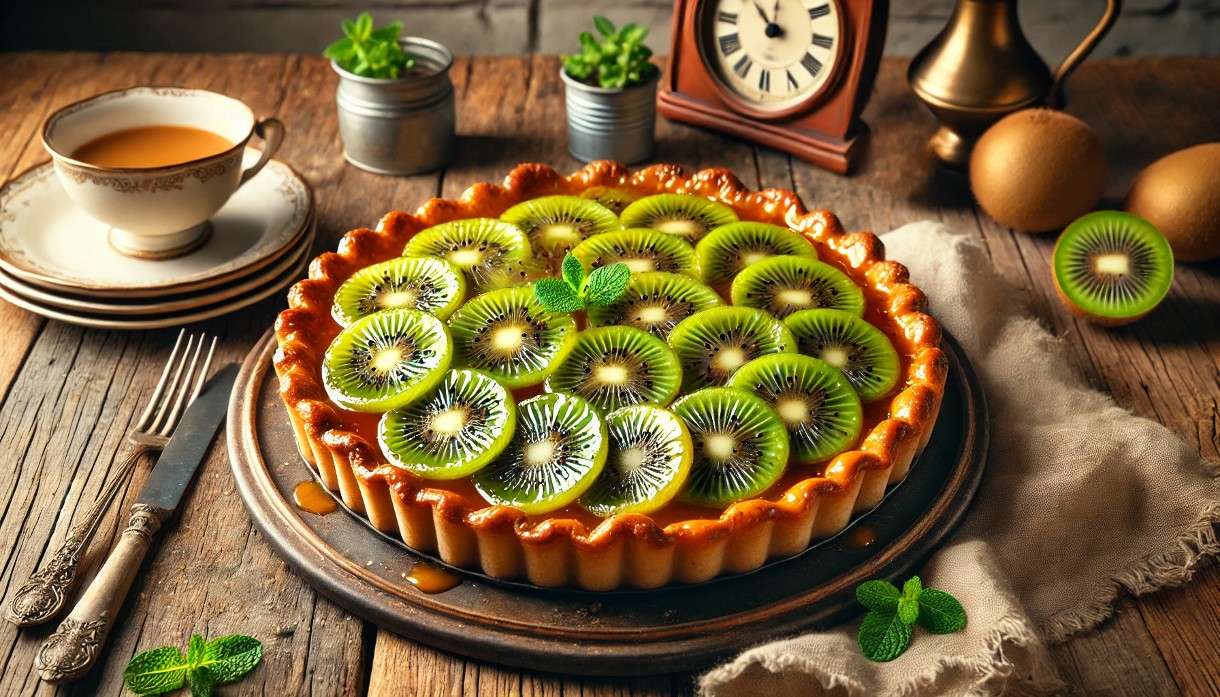 Kiwi-Tarte-Tatin