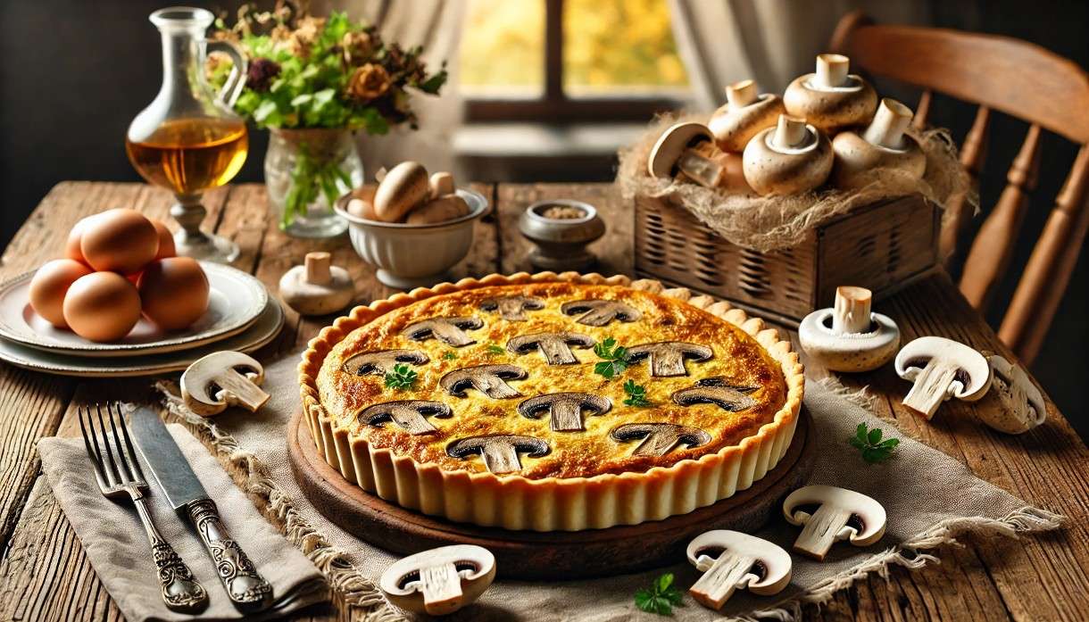 Quiche aux Champignons: Ein Herbstklassiker der französischen Küche