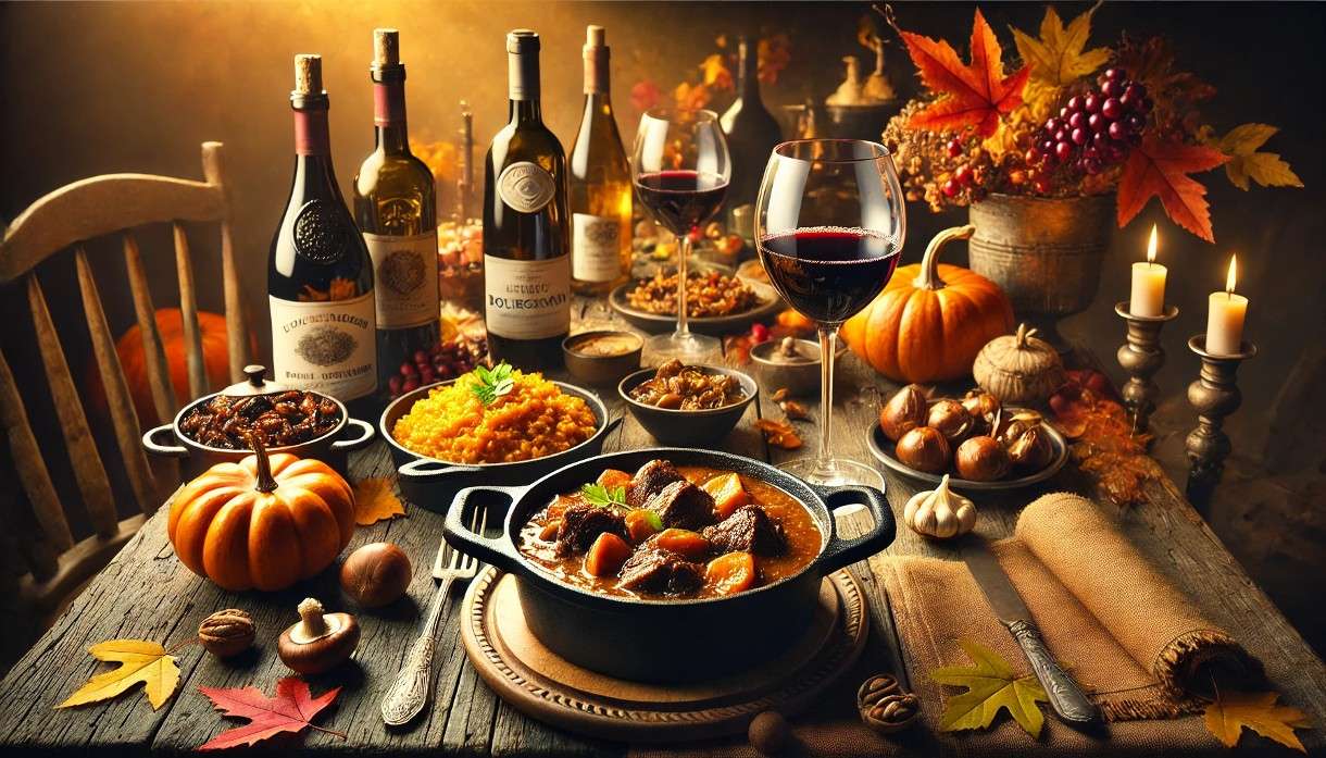 Herbstliche Harmonie: Die besten französischen Weine zu saisonalen Delikatessen
