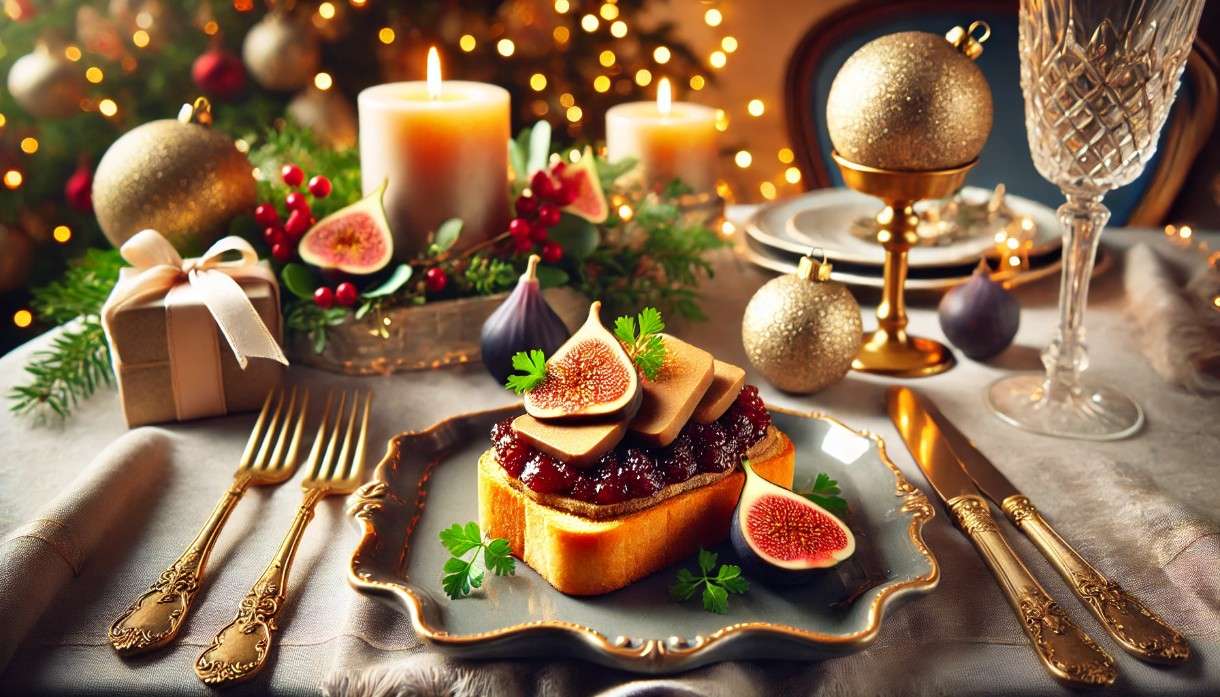 Foie Gras als festliche Vorspeise zur Adventszeit