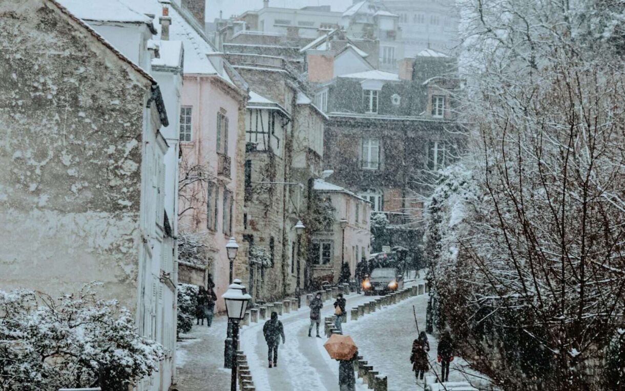 Wenn der Großraum Paris erstarrt – wie eine Schneedecke die Île-de-France lahmlegte