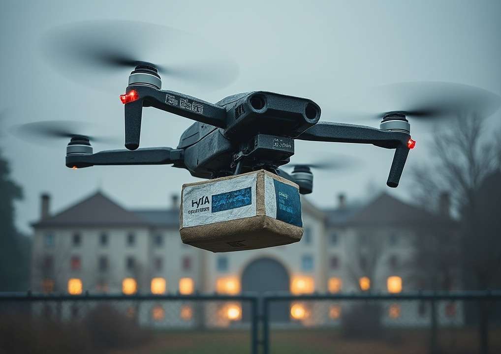 Drogen per Drohne: Polizei vereitelt Schmuggelversuch an der Haftanstalt in Roanne
