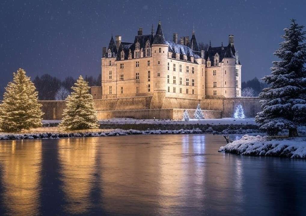 Weihnachtlicher Zauber: Die Schlösser der Loire in festlicher Pracht