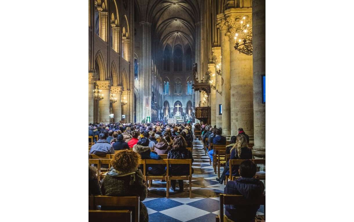 Notre-Dame-Gottesdienst