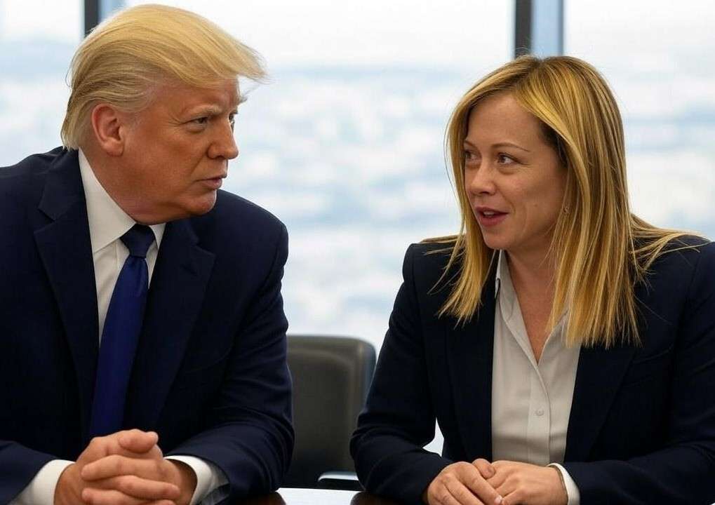 Trump und Meloni: Treffen in Florida