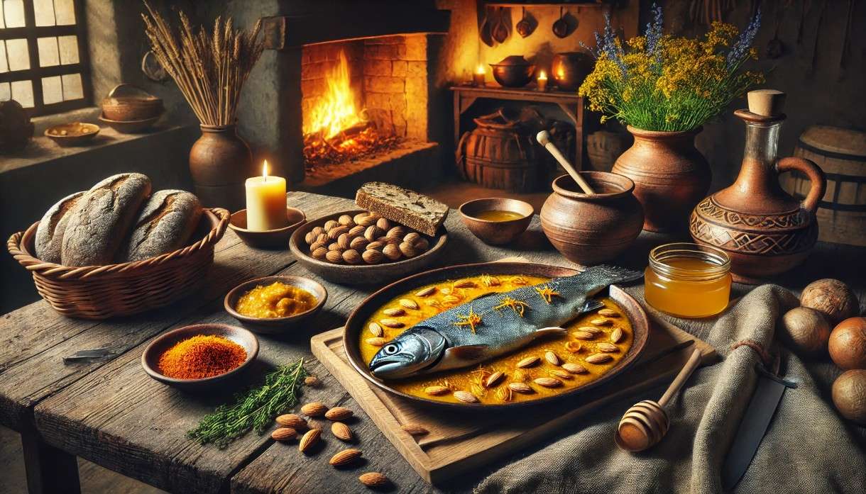 Forelle_Safran_Mandel