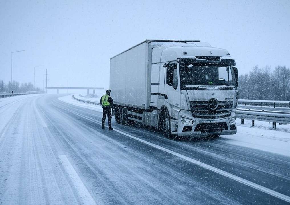 Glatteis-Chaos auf den Autobahnen A25 und A26: Mehrere Unfälle in Nordfrankreich