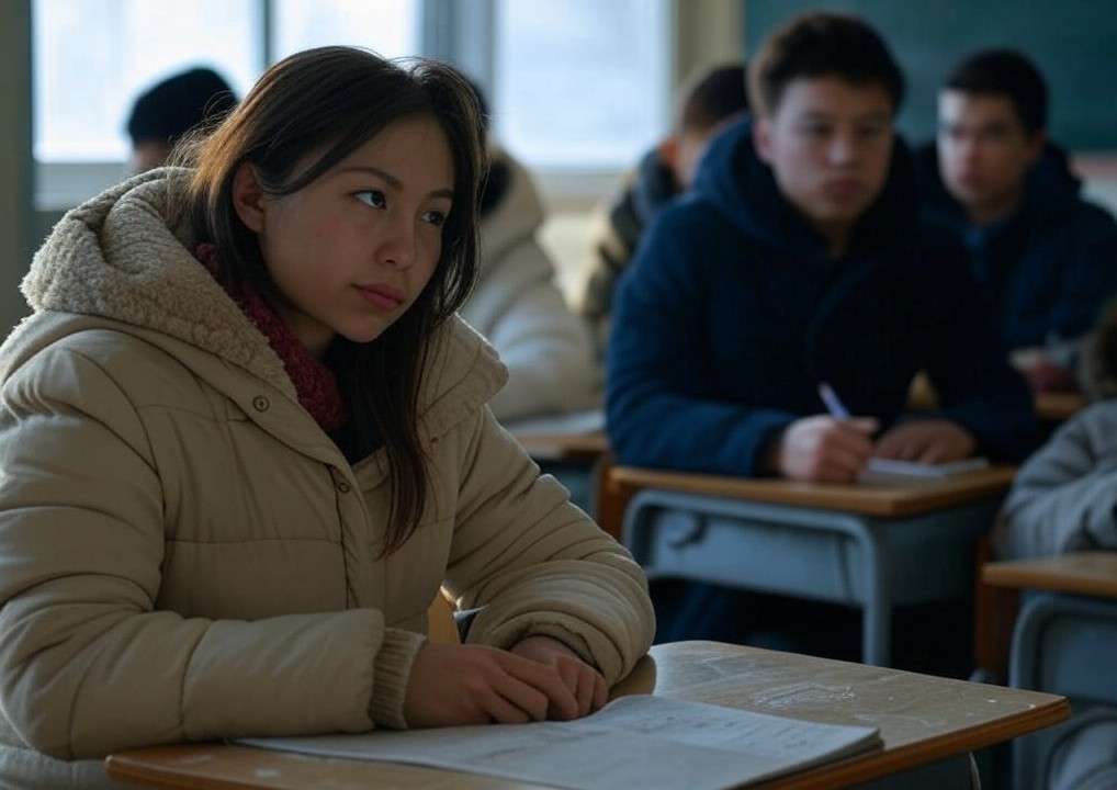 Frieren im Klassenzimmer: Proteste der Schüler in Amiens gegen eisige Temperaturen