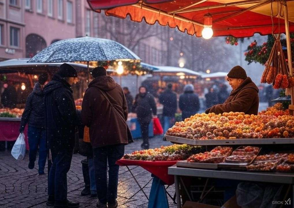 Markt_Menschen_Kälte_Illustration