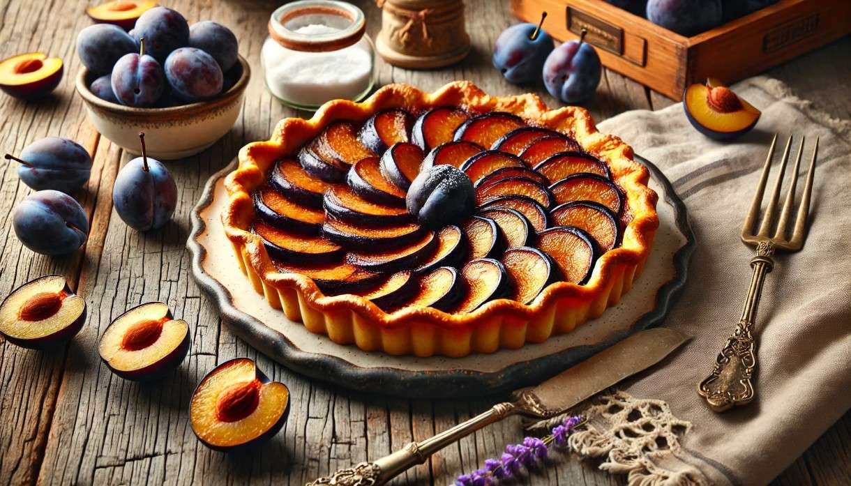 Tarte aux Prunes: Ein Klassiker der französischen Patisserie
