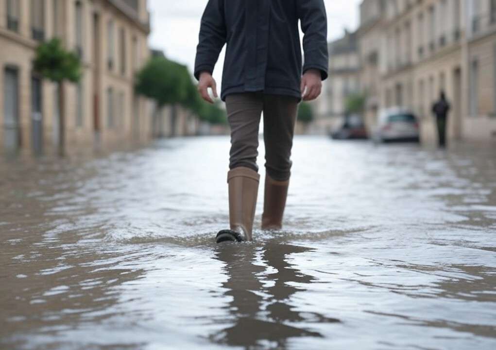 Überschwemmungen in der Eure: Die Epte tritt über die Ufer und setzt Häuser und Geschäfte unter Wasser