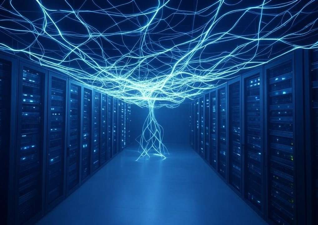Datenzentrum_Künstliche_Intelligenz_Illustration