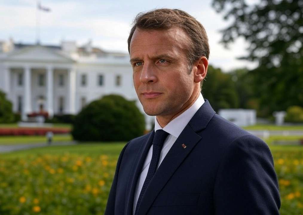 Emmanuel_Macron_Besuch_Washington_Illustration