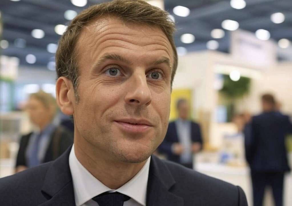 Emmanuel_Macron_Landwirtschaftsmesse_Illustration