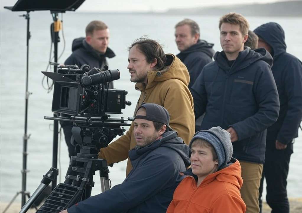Filmaufnahmen_Film-Crew_Illustration