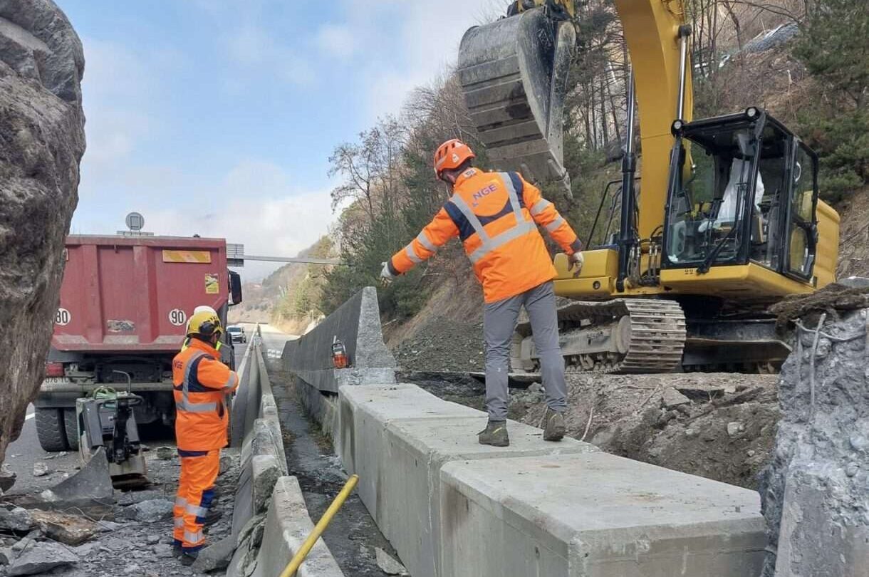 RN90 in Savoyen wieder geöffnet: Sicherheit hat oberste Priorität