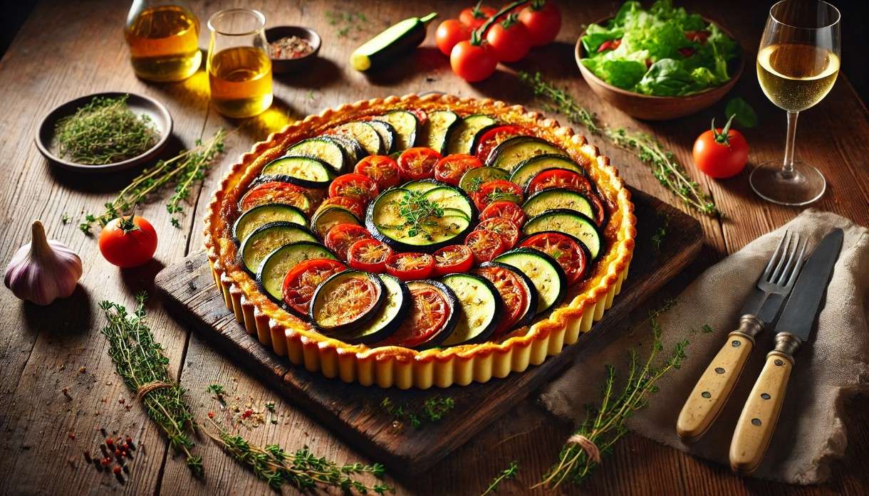 Ratatouille-Tarte