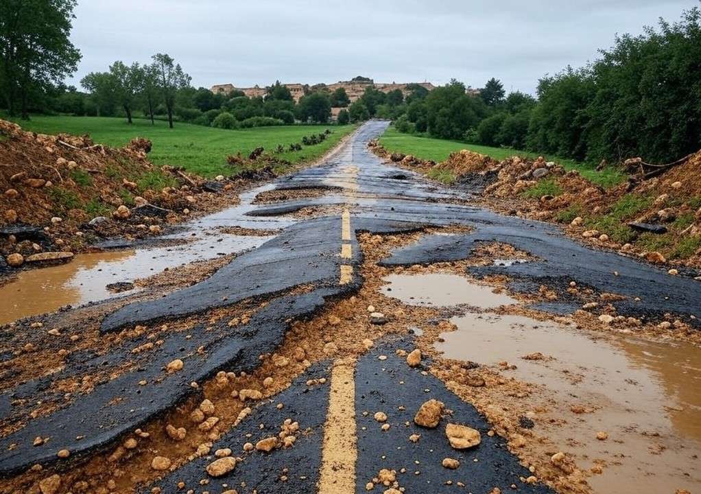 Straßen in Gefahr: Wie der Klimawandel Frankreichs Verkehrsnetz zerstört