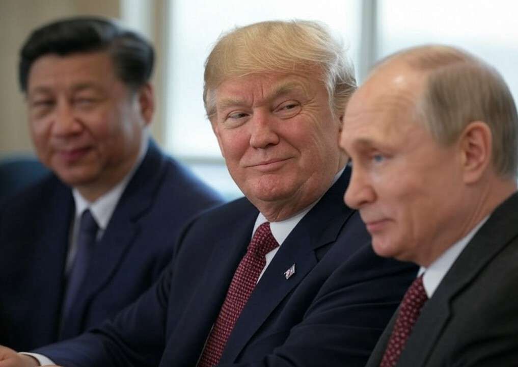 Xi-Trump-Putin_Männerfreundschaft_Illustration