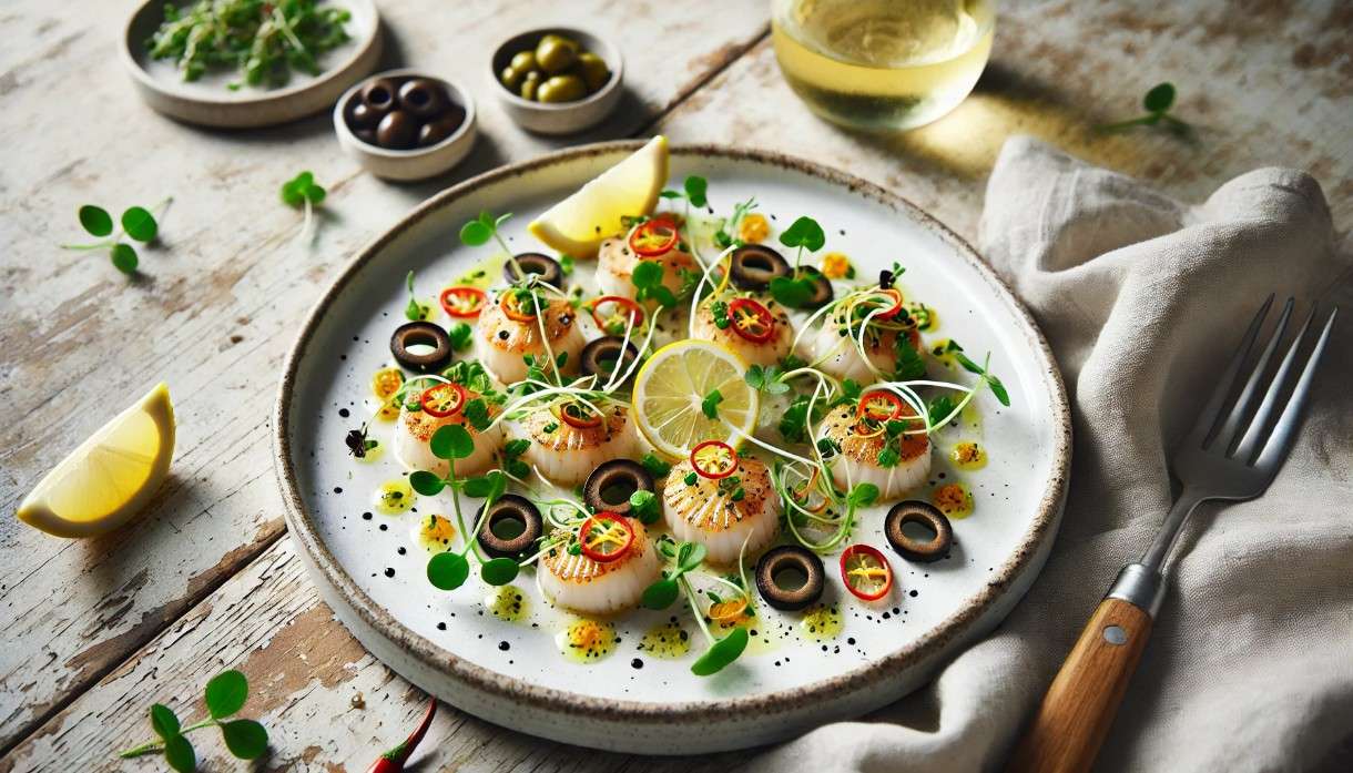 Zitronen-Verbene-Ceviche