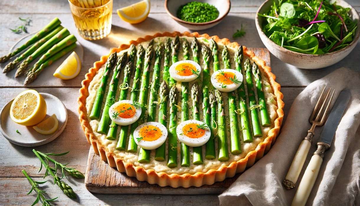 Asparagus-Mimosa-Tarte