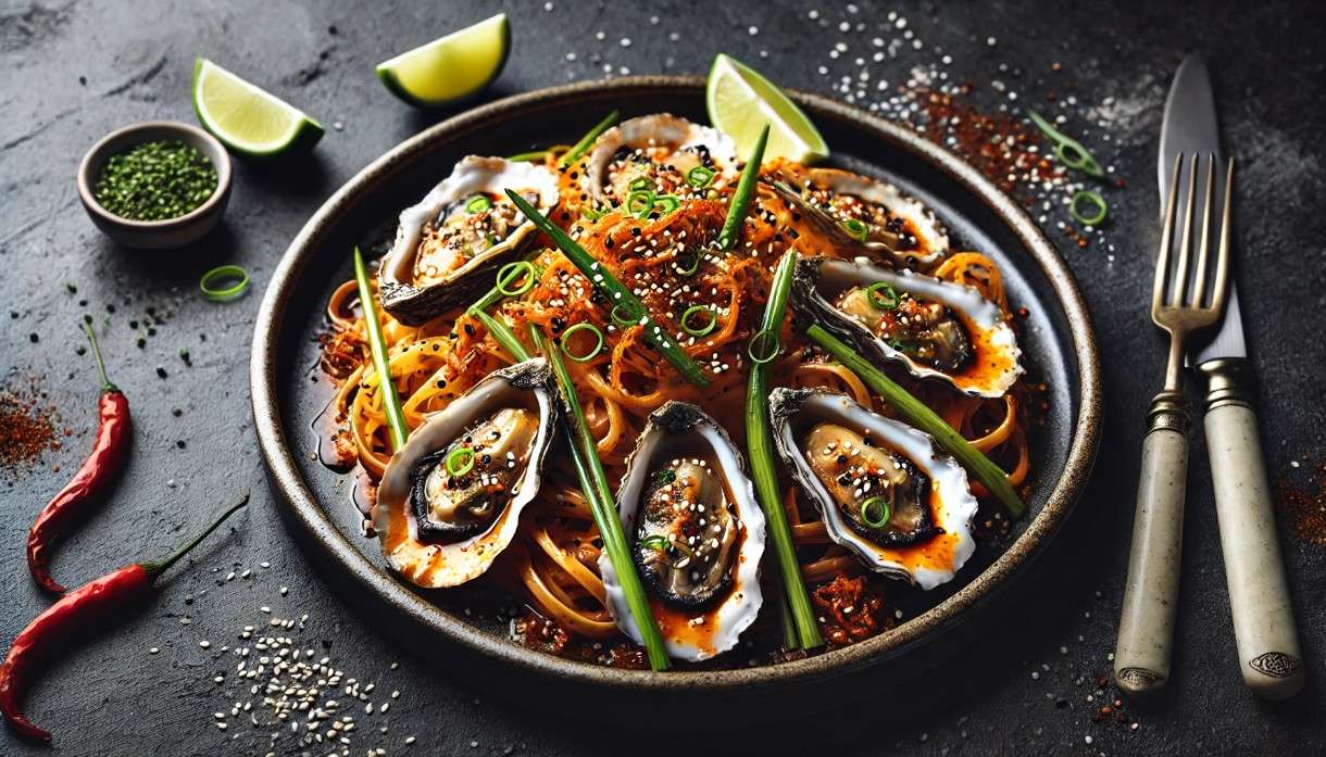 Austern-Kimchi_Butter_Pasta
