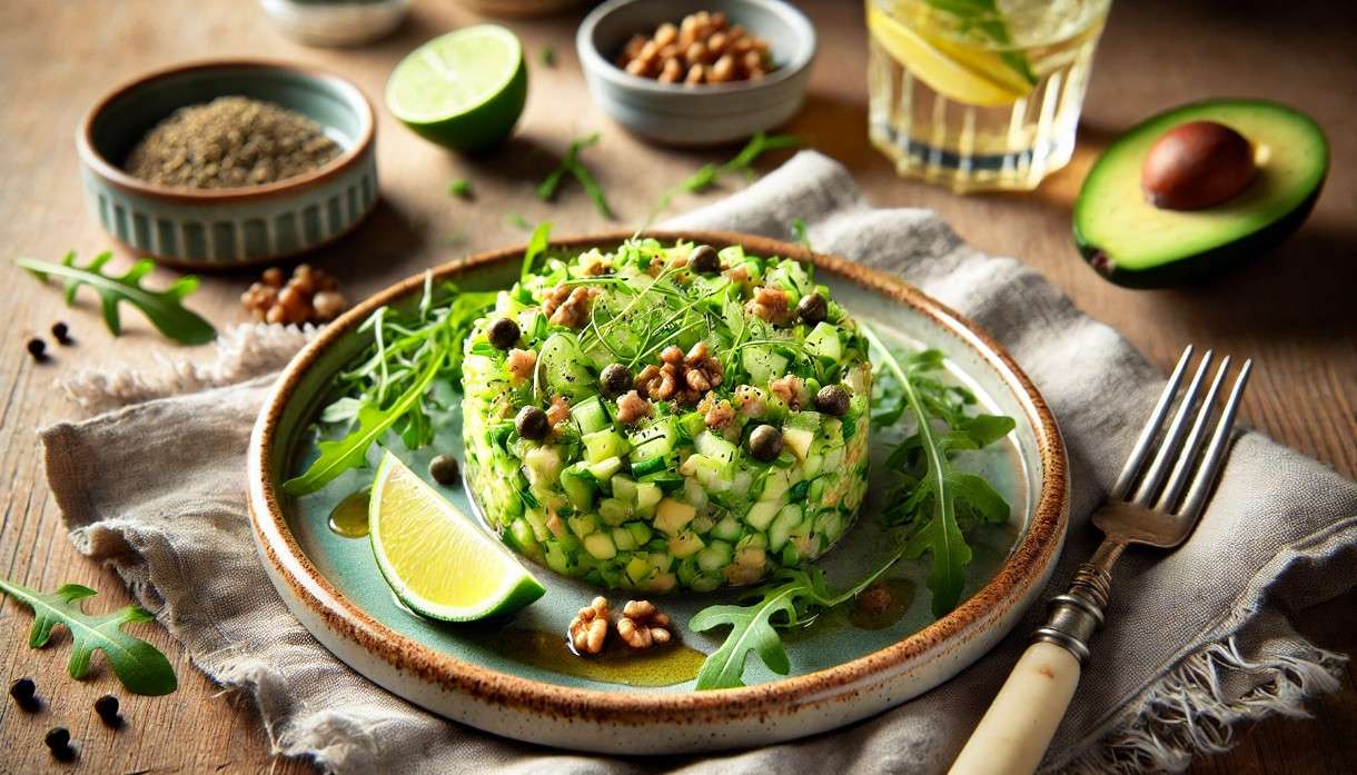 Avocado-Gurken-Tartar