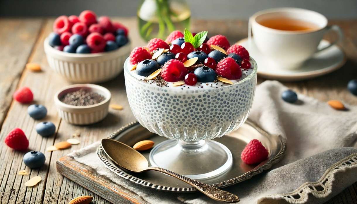 Chia-Kokos-Pudding