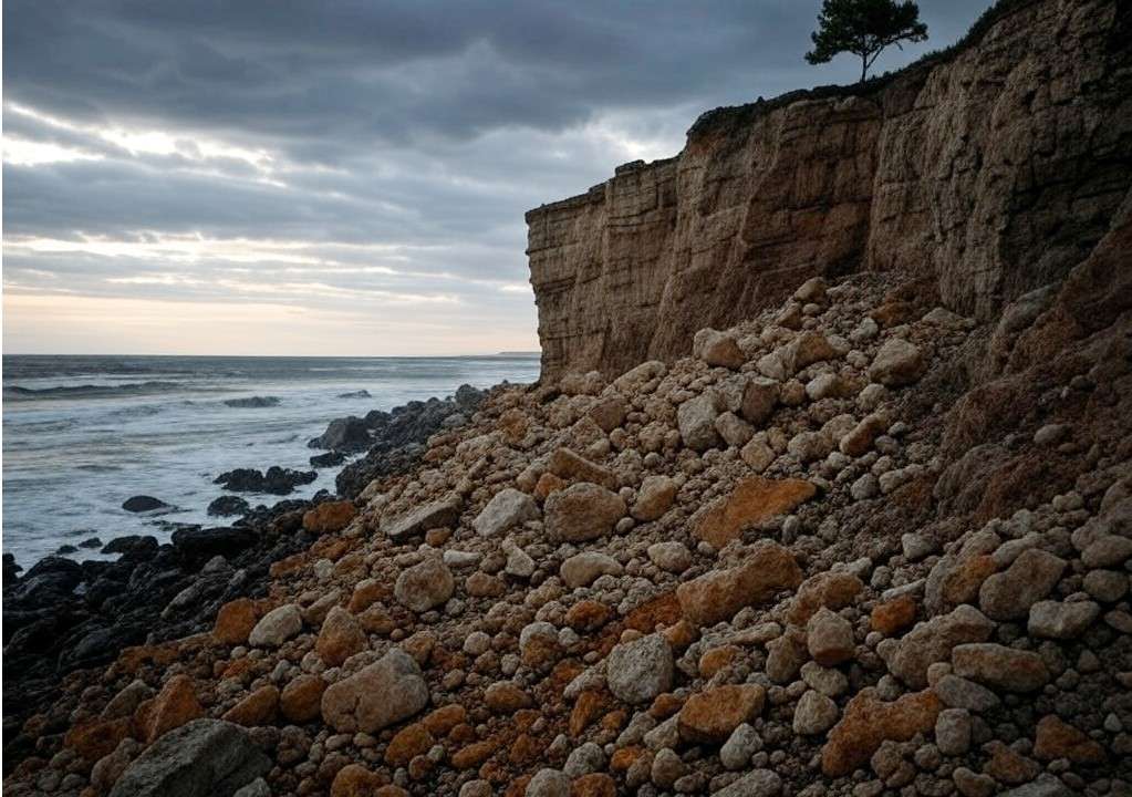 Gefährliche Schönheit: Klippenabbruch an der Côte d’Albâtre