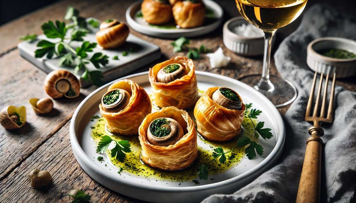 Escargots Revolution: Burgunds neue Schnecken-Ära im Blätterteig mit Kräuter-Miso-Butter