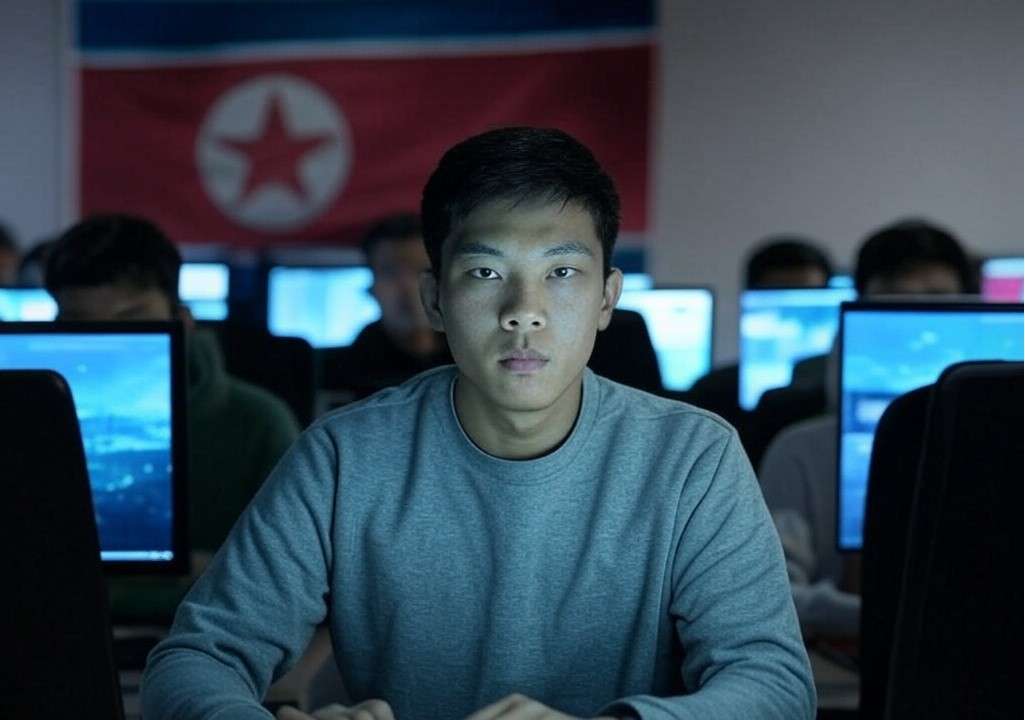 Hacker_Cyberkriminalität_Nordkorea_Illustration