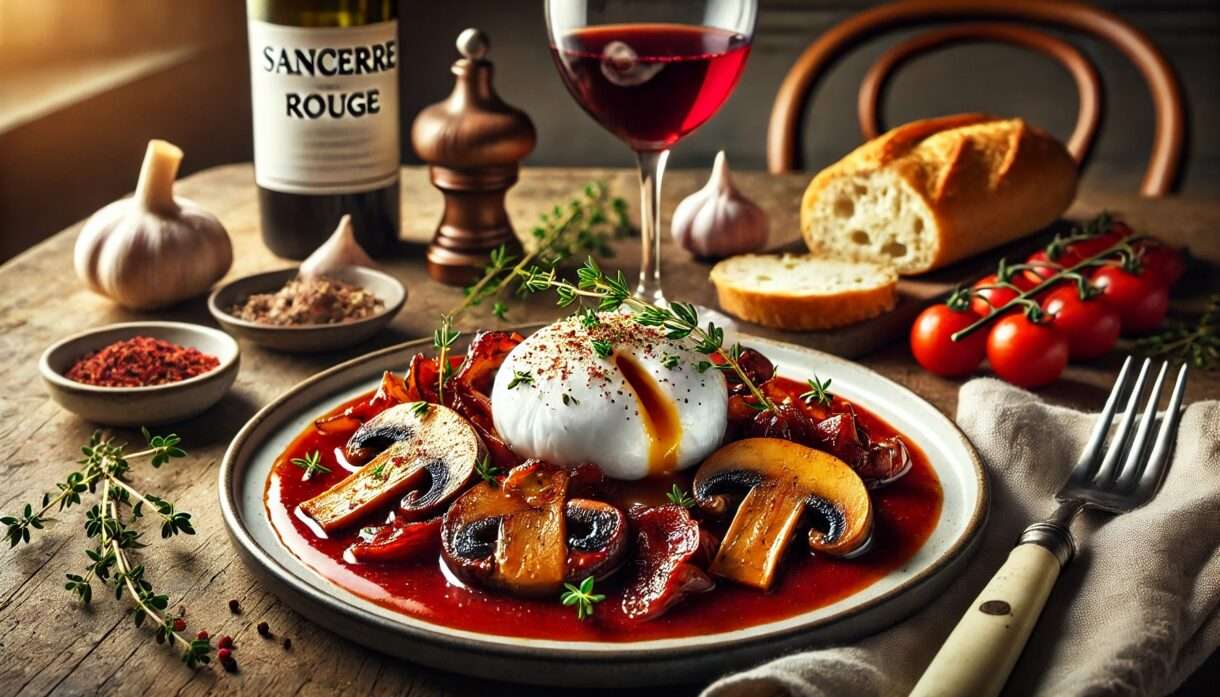 Œufs en Meurette au Sancerre Rouge – Ein Burgunder-Klassiker mit einem edlen Sancerre-Twist