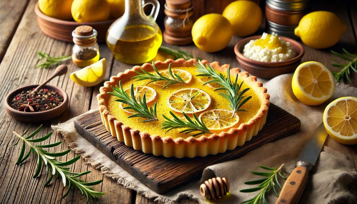 Rosmarin-Zitronen-Tarte