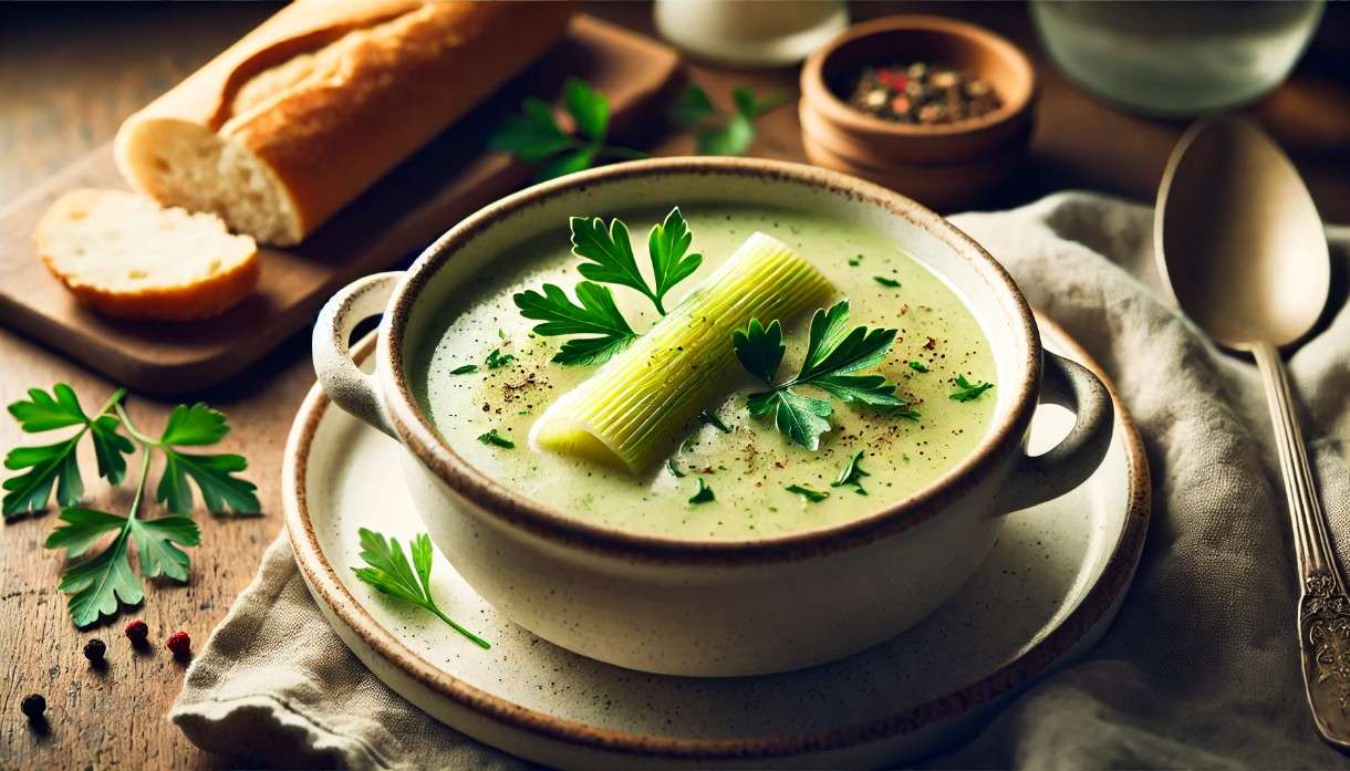 Soupe-de-Poireaux-et-Pommes-de-Terre-Légère