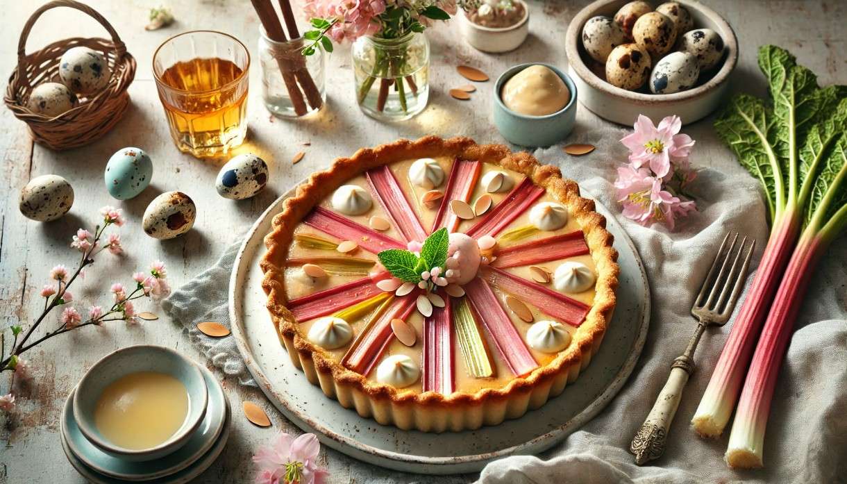 Tarte_Normande_Rhabarber