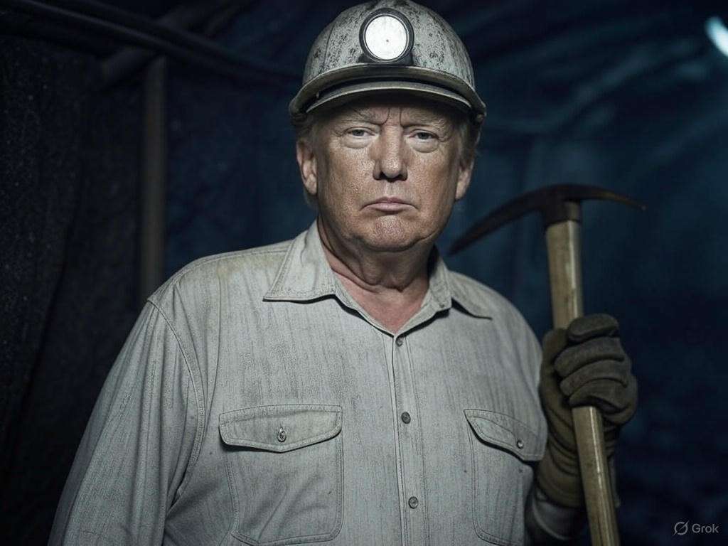 Donald_Trump_Kohle_Umwelt_Illustration