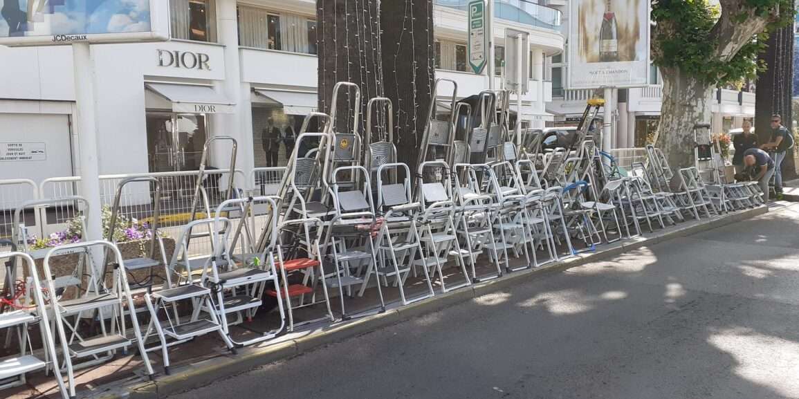 Cannes_Festival_Trittleitern