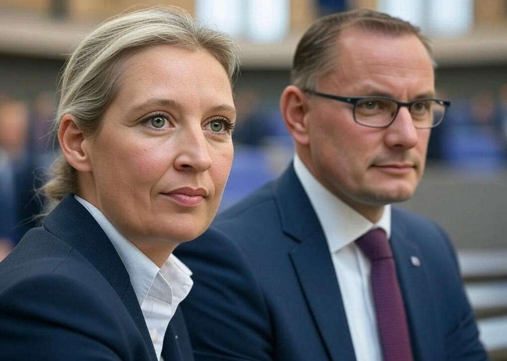 AFD_Weidel_Chrupalla_Illustration